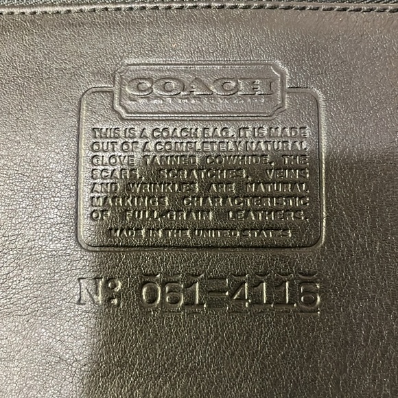 Vintage Coach Briefcase - Picture 11 of 14